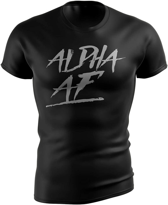 Gym Day Gym for Bodybuilders Motivational Bodybuilding Alpha Af black T-Shirt