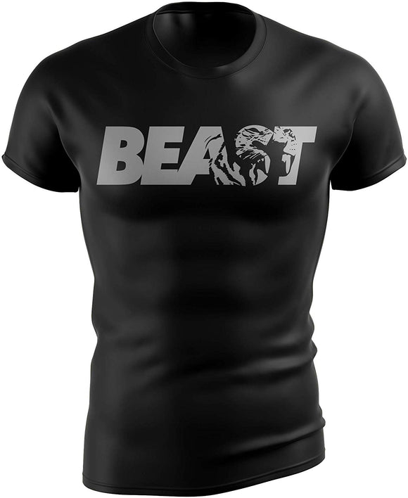 Gym Day Gym for Bodybuilders Motivational Bodybuilding Beast black T-Shirt