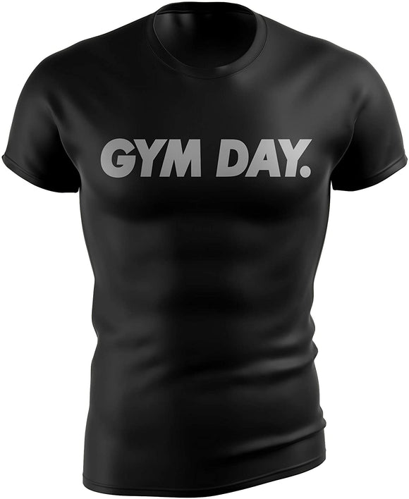 Gym Day Gym for Bodybuilders Motivational Bodybuilding Gym Day black T-Shirt